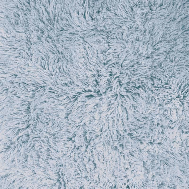 FlokatiRug Blue Solid Color Shag Rug 2